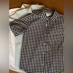 Bundle of three natural Short-Sleeve shirts for boys